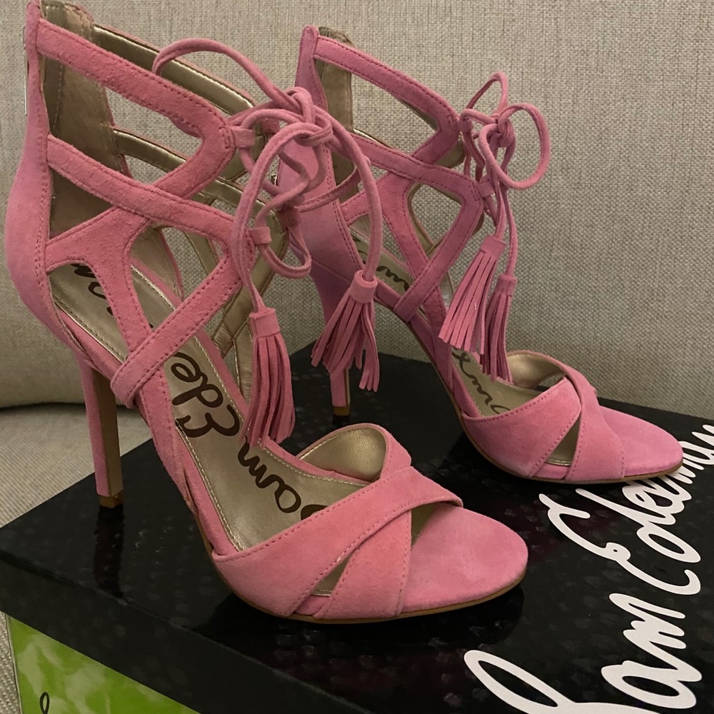 Sam Edelman Azela (Pink Suede, Size 7)